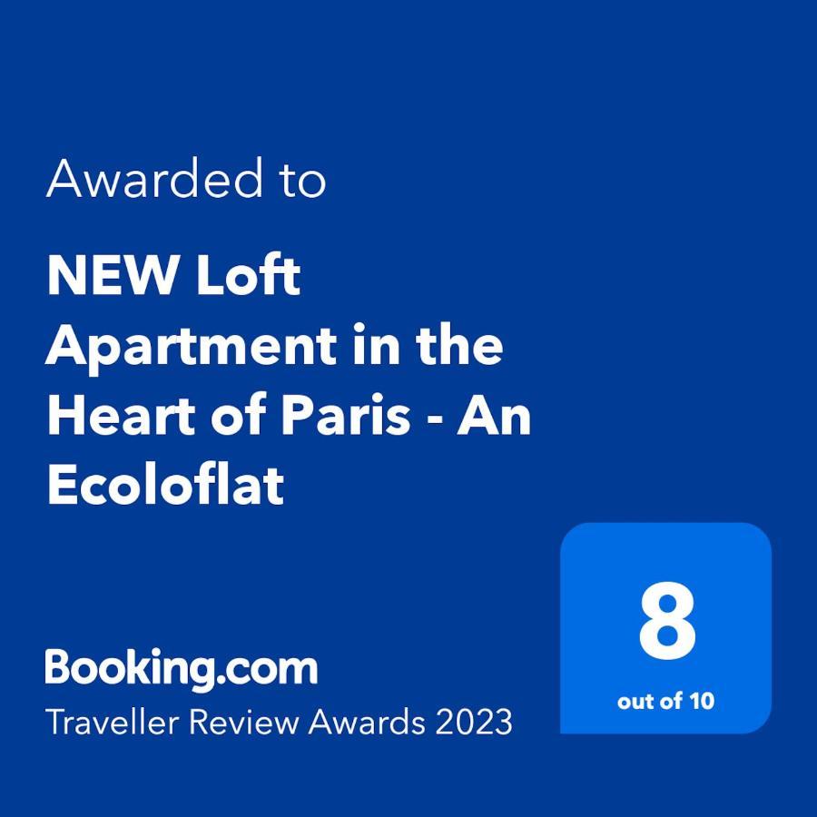 New Loft Apartment In The Heart Of Paris - An Ecoloflat Exteriör bild